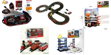 piste garage playset